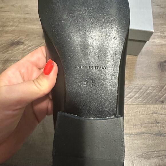 Everlane The Modern Point Loafer Black 5.5 NWB Made In Italy - Picture 8 of 8